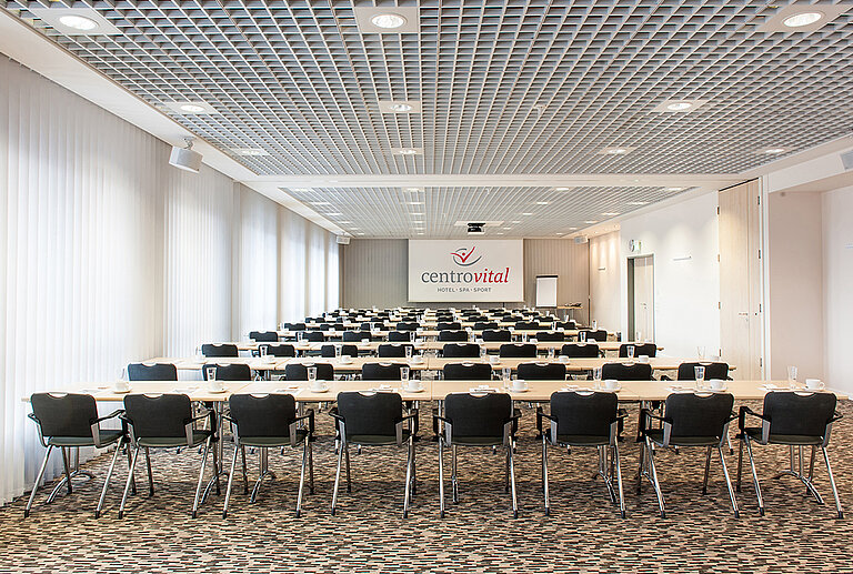 Seminarraum 1 & 2 verbunden