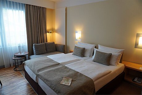 Komfort und gemütliches Ambiente im centrovital Hotel