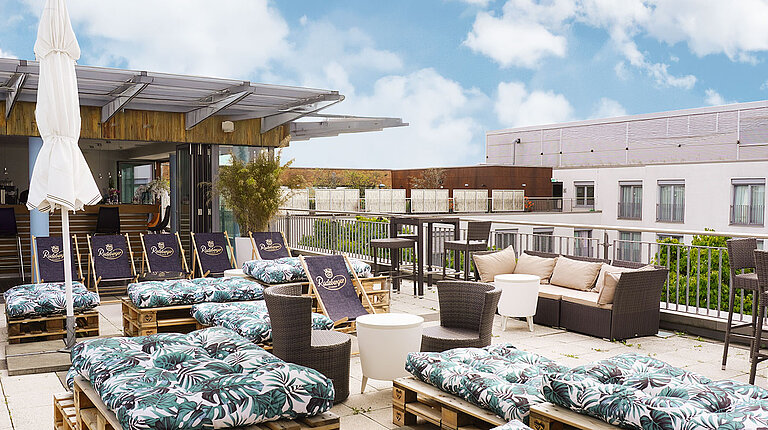 Rooftop Bar im centrovital Hotel Rooftop Bar im centrovital Hotel