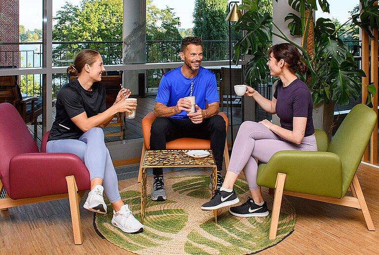 Café-Ecke im centrovital Spa & Sportclub in Berlin