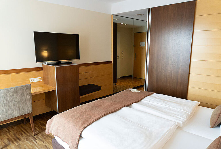 Relax Zimmer mit Seeblick im centrovital Hotel Berlin