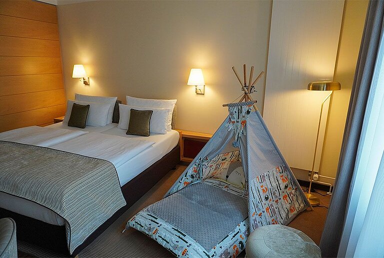 Superior Familien-Tipi-Zimmer im centrovital Hotel Berlin